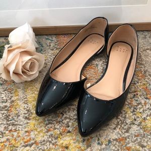 A New Day Black Patent Flats